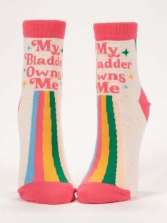 Socks, My Bladder Owns Me Ankle