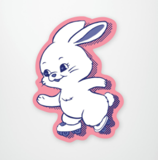 Sticker New Jeans Bunny