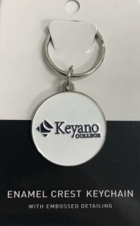 Keyano Enamel Crest Keychain
